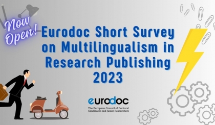 Eurodoc Short Survey on Multilingualism in Research Publishing 2023